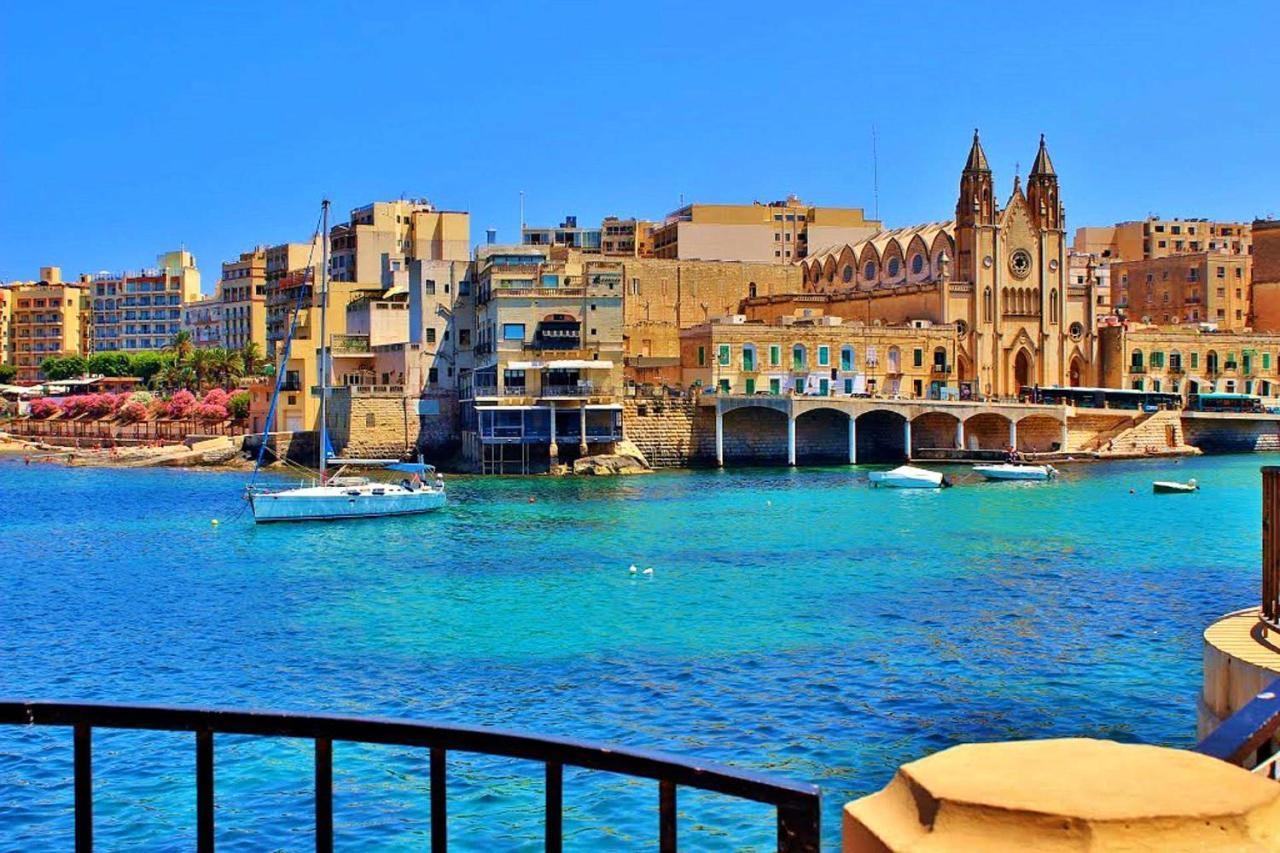 شقة Picturesque Sliema Pad Steps From The Seafront المظهر الخارجي الصورة