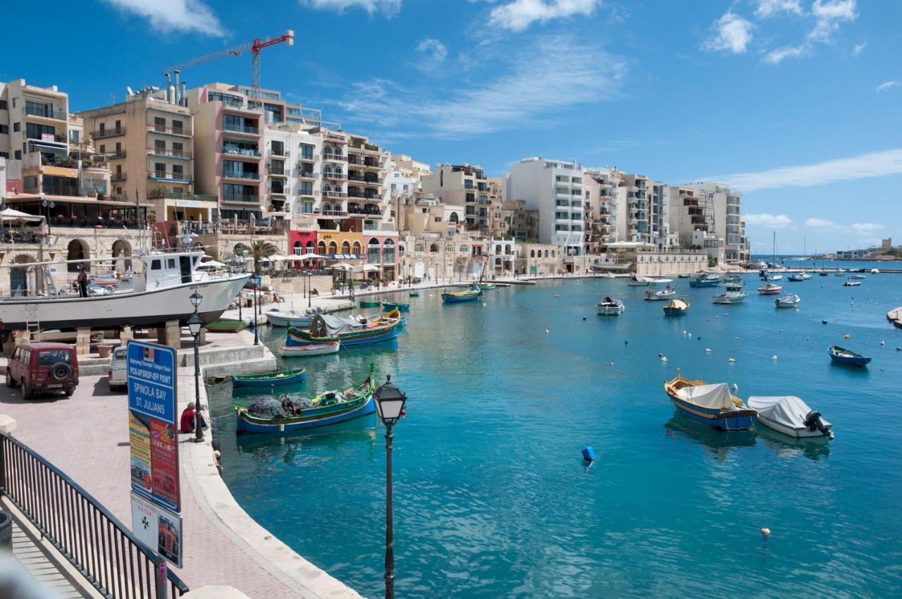 شقة Picturesque Sliema Pad Steps From The Seafront المظهر الخارجي الصورة